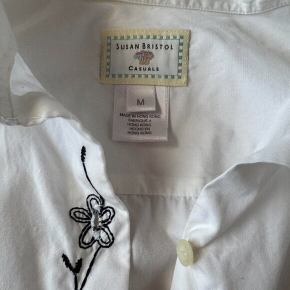 susan bristol white button-down - Picture 6 of 6